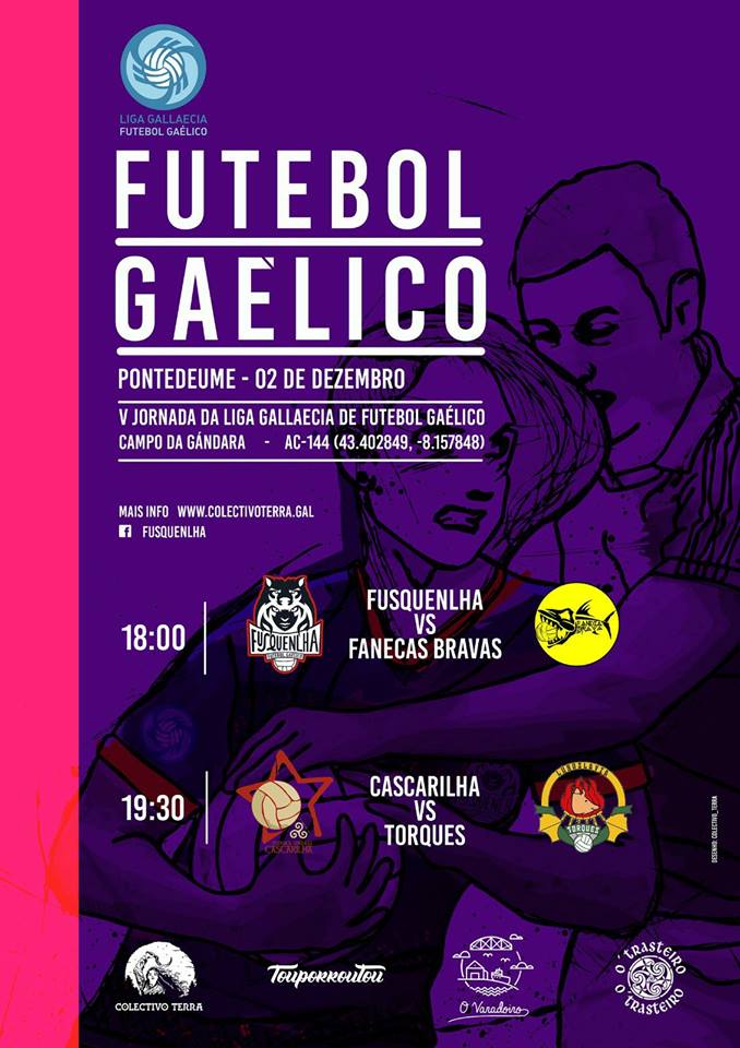 Já está aqui a V jornada de Liga:
🏐Grupo Norte sábado 2 de dezembro em Pontedeume
🏐Grupo Sul (adiada)