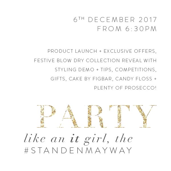 ✨RSVP✨ Limited spaces available!! Email ellie@standenmay.com by 2nd December to party like an it girl - the #standenmayway.