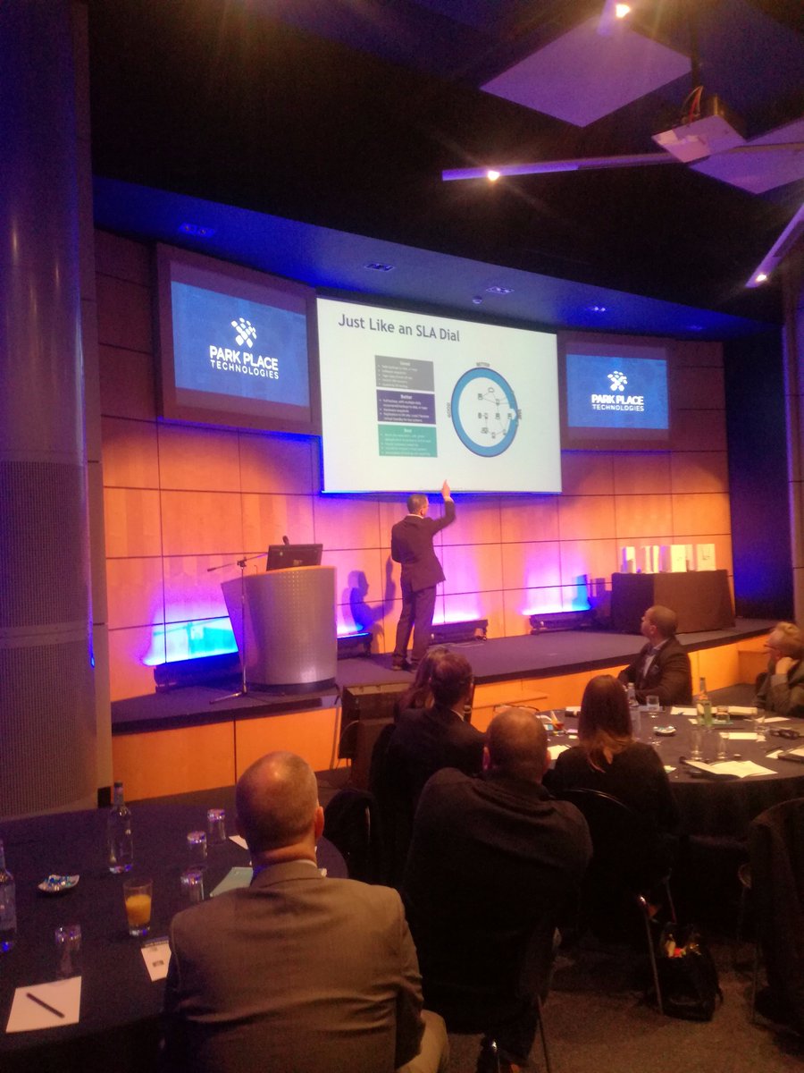 parkplacetech's tweet photo. .@Arcserve’s Stephen Robinson dives into how to avoid an enterprise disaster at #ParkPlaceTechSummit.  @WilliamsRacing https://t.co/p1Ba2XpVGS