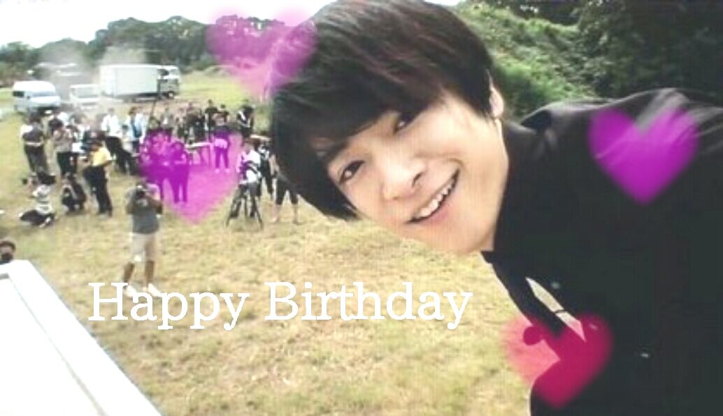 Happy Birthday  Yuri Chinen 