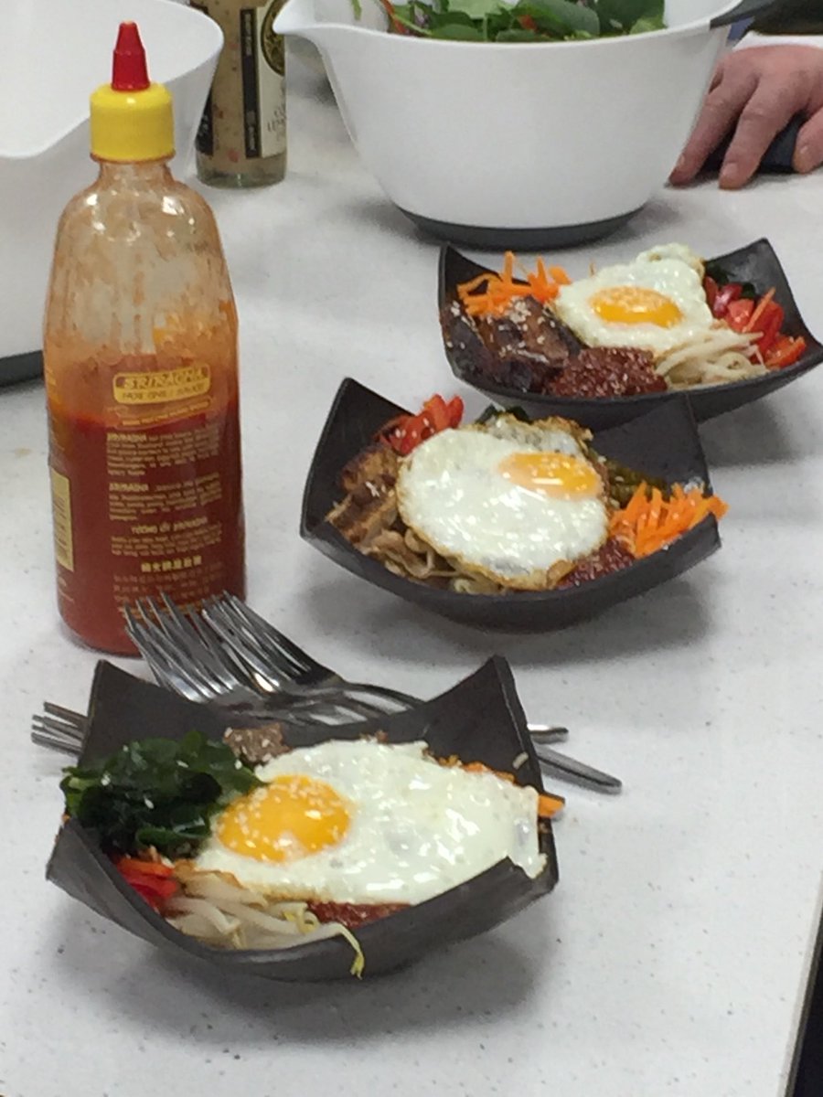 LatrobeV's tweet image. Tasting Korean food with SFD and #Chef Direct @SideBySideCA