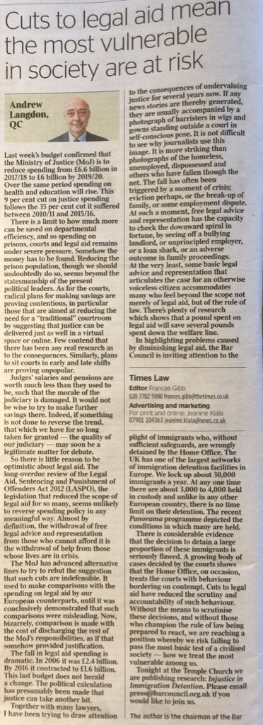 We risk failing to pass the most basic test of a civilised society- how we treat the most vulnerable among us.