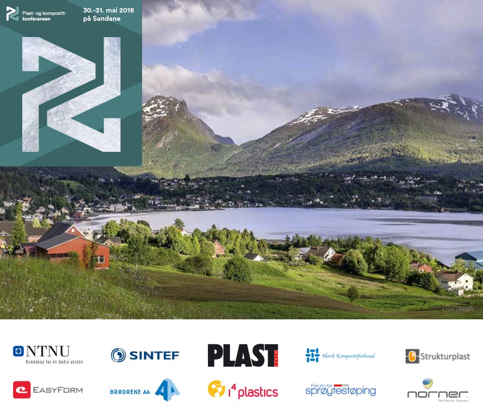 Velkommen til Plast- og komposittkonferansen 2018, en nasjonal konferanse om bærekraftige materialer og sirkulær økonomi i4plastics.com/nyheter/plast-…