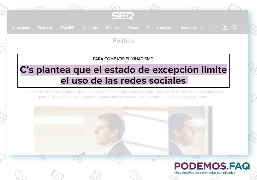 PodemosFAQ's tweet photo. Y vean también a los partidos políticos «amantes de la libertad» criminalizando las redes y responsabilizando a los tuiteros. Acabarán culpando a Twitter de todo. El «todo es Twitter» se impone. #YoNoSoyBOT https://t.co/dCHkBXgwY5