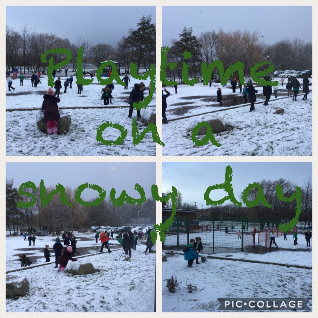 CaldiPrimary's tweet photo. Playtime on a snowy day " #havingfuninthesnow https://t.co/okEjVaUA7A https://t.co/lJuNoIVuA3