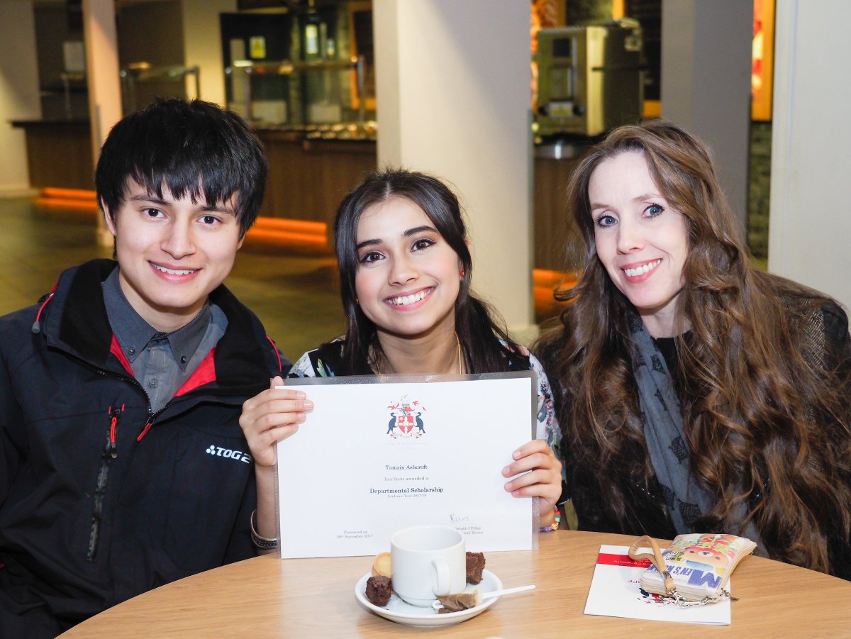 HopeUniEvents's tweet photo. Congratulations to Liverpool Hope’s 2017/18 Scholarship recipients who received their awards during a ceremony yesterday evening. https://t.co/QXZVt9SIWR