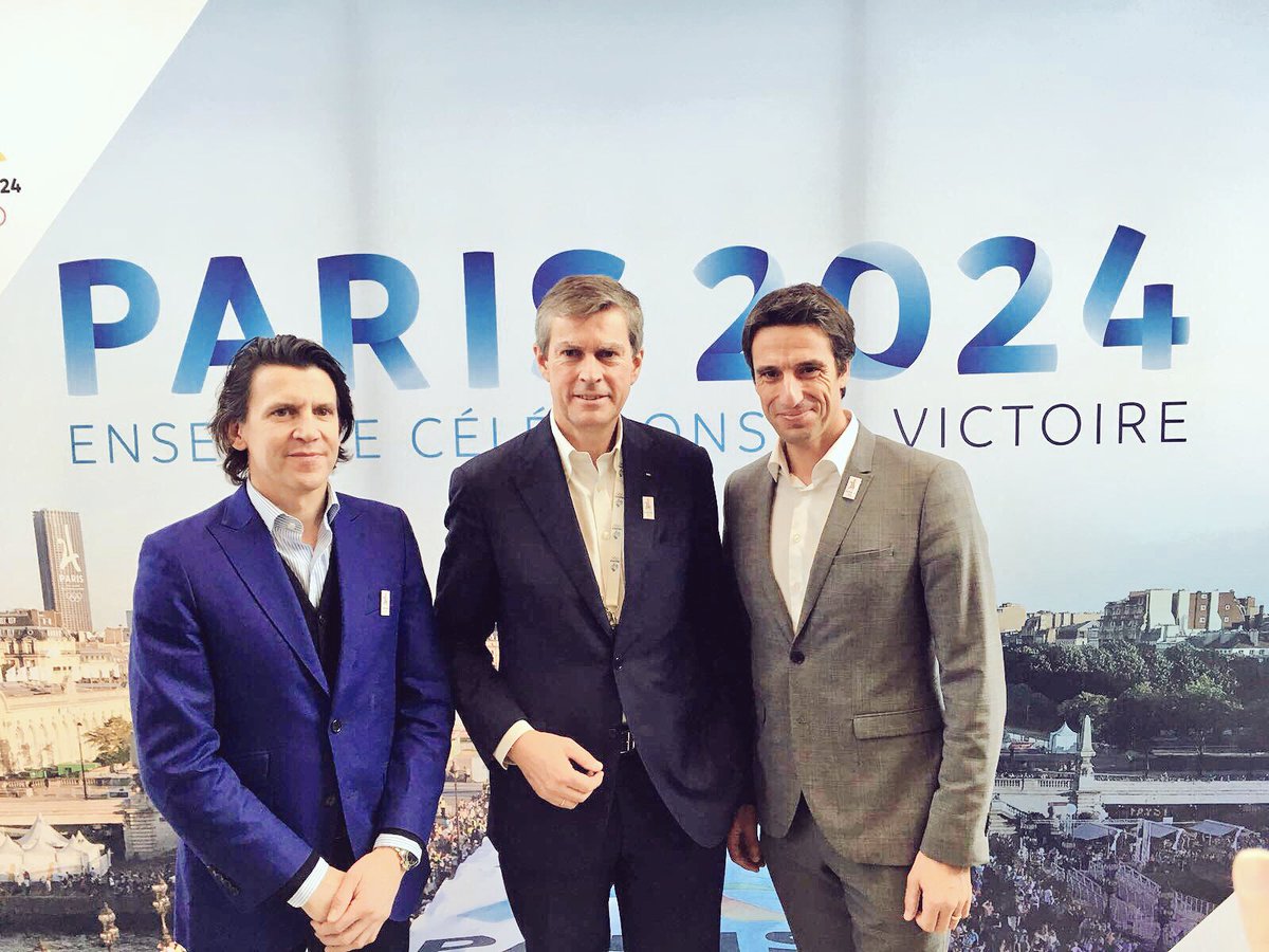 TonyEstanguet's tweet photo. Partners. For 7 years. Merci Pierre-Olivier, Christophe de votre confiance et de votre engagement 🤝 https://t.co/w2k5ctAllq