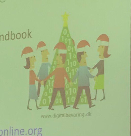 jennyhuntdp's tweet photo. Aw! A happy #DigitalPreservation family round the #savethebits Christmas tree! #ayepreserve #IDPD17 https://t.co/7Bx7Ns9jn8