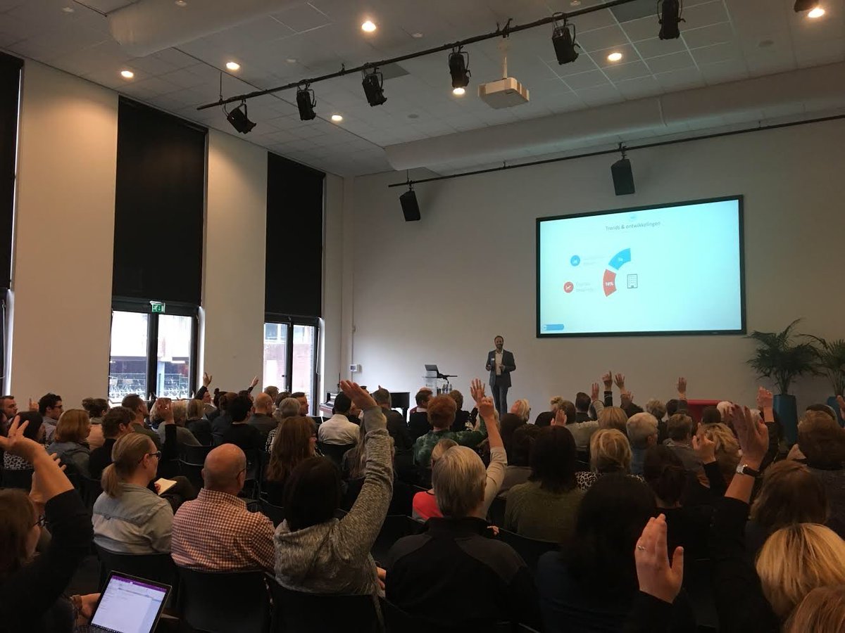 Voor de laatste gebruikersdag van WIS Collect zijn we in Gouda! Wederom volle bak! #wisconnect