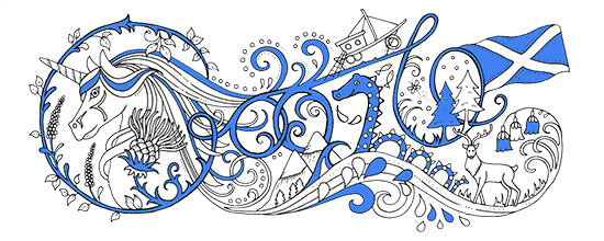 neilslorance's tweet photo. Aw I love today's Google Doodle for #StAndrewsDay. I'm incredibly proud that our national animal is a unicorn 💫 https://t.co/6bGz2XH4PD