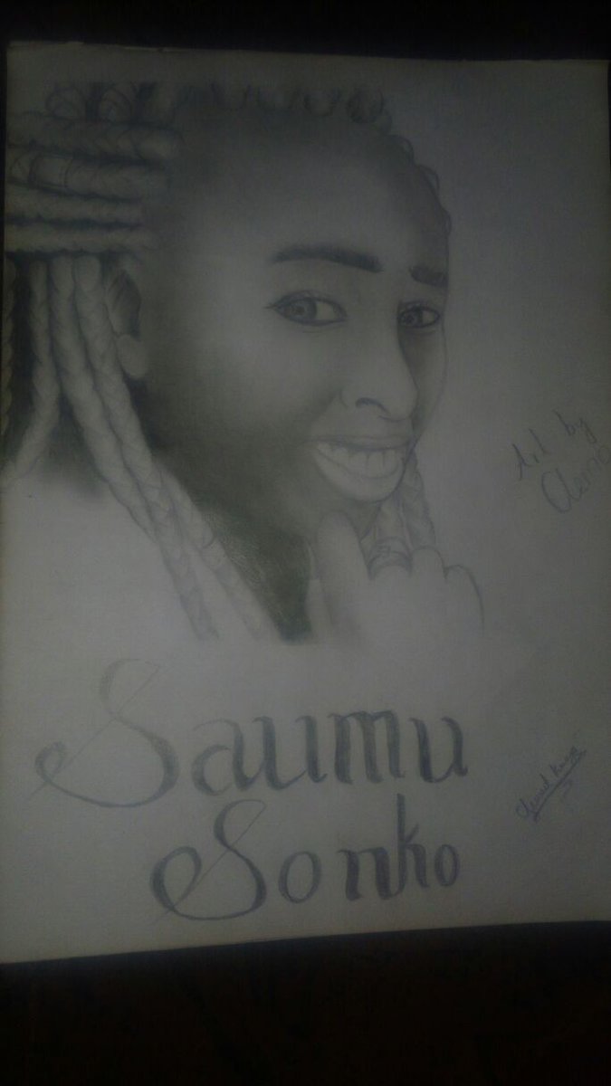 PaulMuiru's tweet photo. @MikeSonko Hi Hon. Gov. I have my cousin who have talent of Art he drew your daughter out of love for u sir help Him https://t.co/LjVj7CCEKG