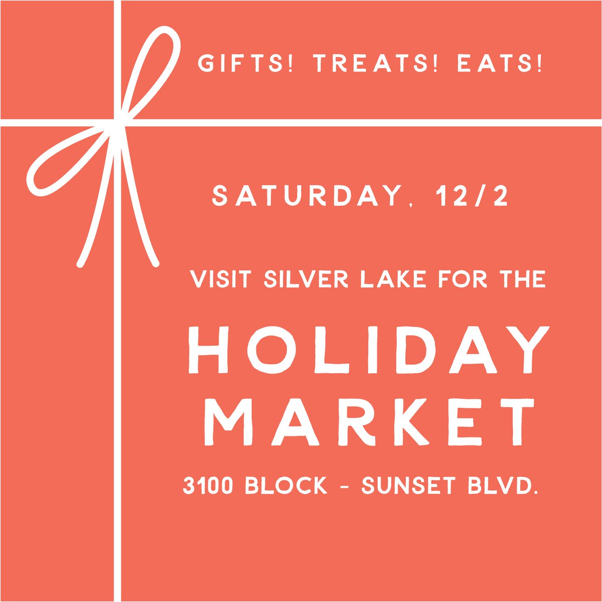 PeriCoffee's tweet photo. *ONE DAY ONLY* Join us at a special holiday market in #Silverlake, Dec. 2, 11a-4p. Don’t miss out on @PeriCoffee gift items, including #Lycello #Gesha #Coffee and Gesha #Cascara Tea from world-famous producer @ninetyplus and more. 3100 block of Sunset Blvd. https://t.co/sTLNEYMLRe