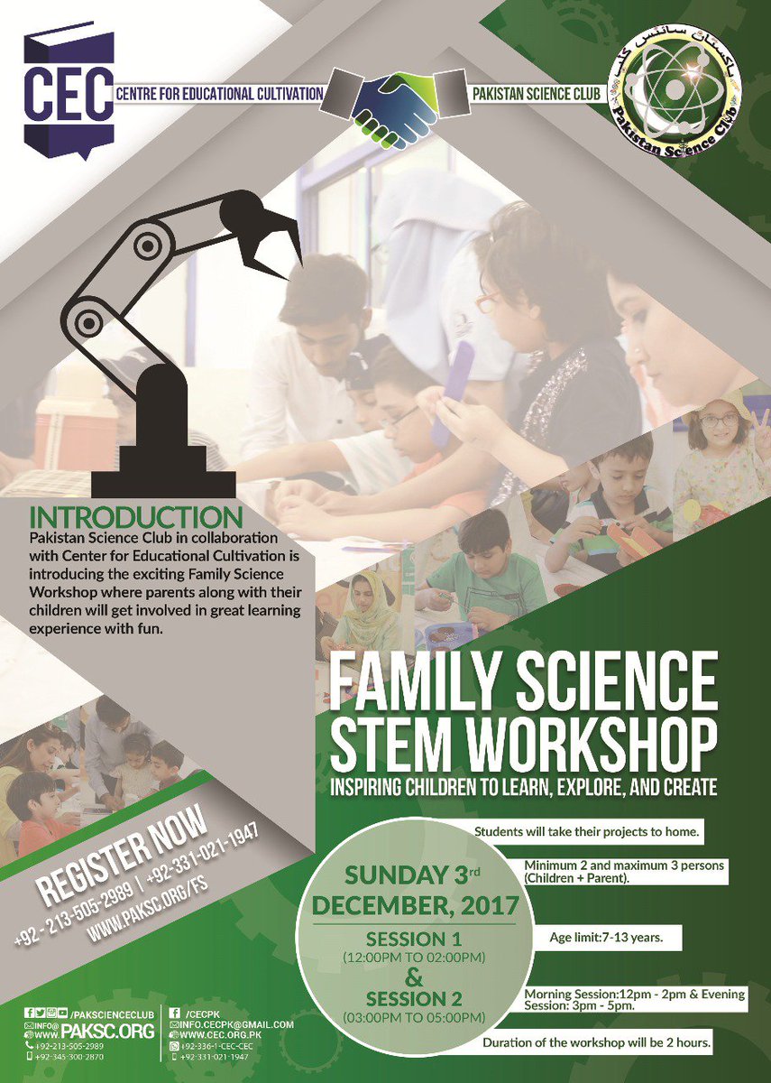 sheheryaramin's tweet image. Two days left #joinnow  #dontmissout  #stemlearningfun  #stem  #roboticarm  #family #familyfun  #Karachi