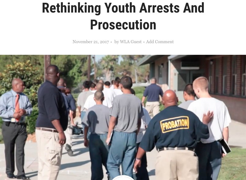 YouthJusticeLA's tweet photo. Dope article on Youth Incarceration in #LosAngeles by @cdfca, @AntiRecidivism, @UrbanPeaceInst, and the YJC. Thank you @WitnessLA! 

#FreeLA #FreeOurYouth #LA4Youth 

https://t.co/YM3nIJwYiY https://t.co/oIPXtvk7xb