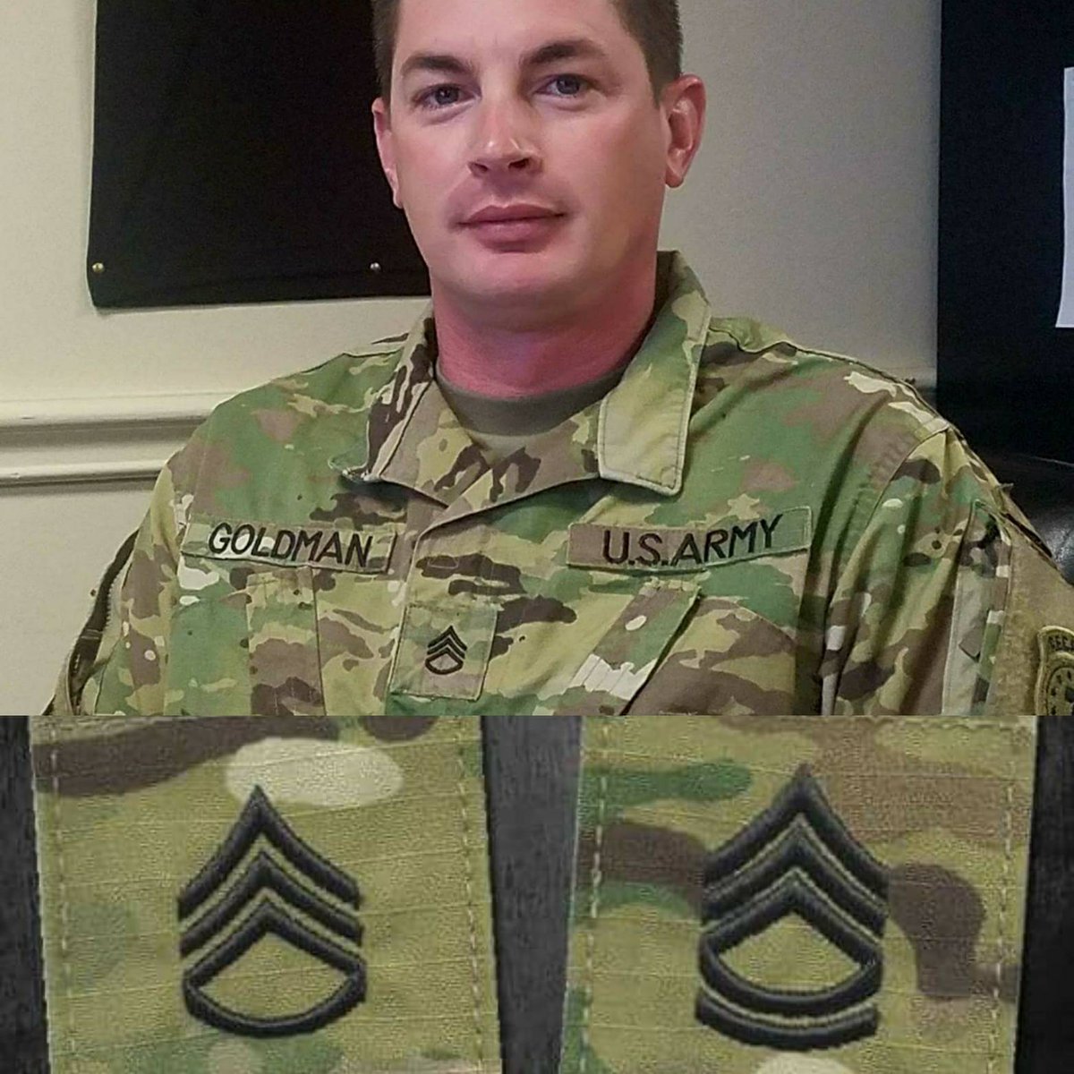 goarmyroundrock's tweet photo. On December 1st, 2017...Staff Sgt. Paul Goldman will be promoted to Sgt. 1st Class! #staytuned for pix from the ceremony!
 
#powermoves #ssgtosfc #promotion #army #armystrong #armylife #armysuccess #bro #omg #friday #moving #lookathim #belikehim #cool  @CedarRidgeHigh #austin https://t.co/G1SHT6Aso3