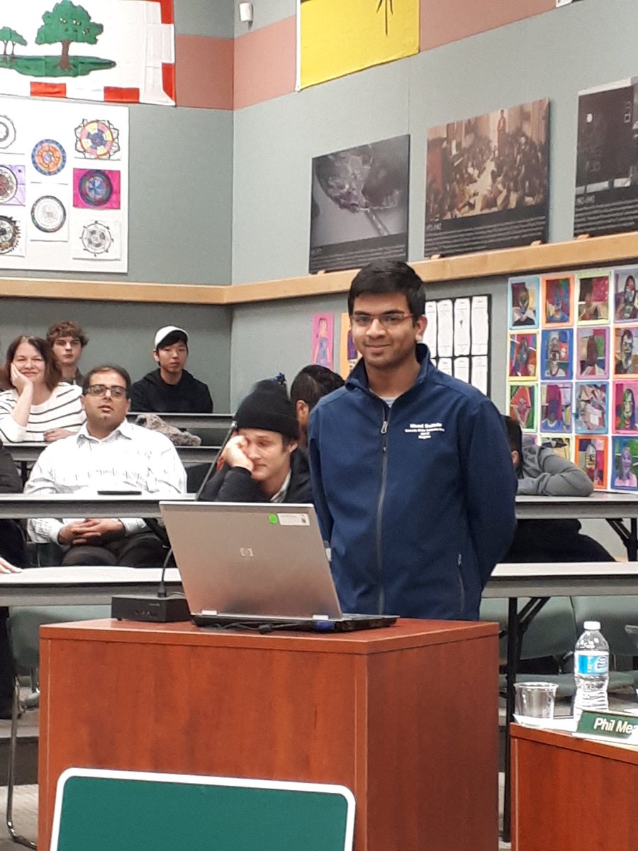 LindaMywaart's tweet photo. This young gentleman, Dhvani, is brilliant, kind and caring! Prime Minister's Science Fair student @WWhighschool @FMPSD #engineeringmind #caringcitizen https://t.co/i09Y4n6vY1