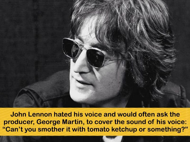 .@TwitterMusic Can you believe #JohnLennon didn't like how he sounded on recording? Read other incredible facts about famous musicians such as Elvis Presley, Michael Jackson, Prince and more here - buff.ly/2inS7rm