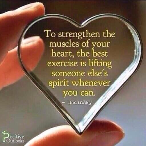 To strengthen the muscles of your heart, the best excersice is lifting someone else's spirit whenever you can💙💚💛💜

<a href="/L6HJH/">Hayley Hemingway-Hare 🏳️‍🌈</a> <a href="/RespectYourself/">Respect Yourself</a> <a href="/SnowCalmth/">Vadim Dovganyuk</a> 
#ThursdayMotivation #motivational #motivation #Thursday #Inspire