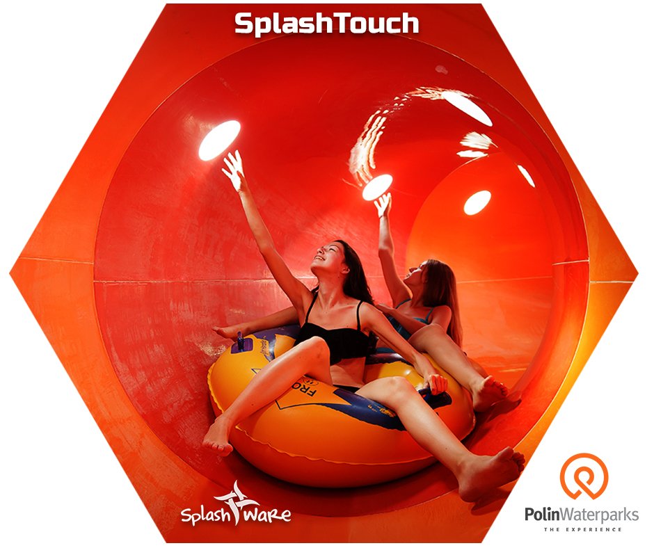 Eleven11_Ltd's tweet photo. Water sliding is an awesome thing, but it can be even better! Add a new layer of fun and challenge to your waterslides with SplashTouch. Did you try it? What is your record on it? @PolinWaterparks #splashware #splashtouch #polingametechnologies #waterslide #aquapark #fun #game https://t.co/Bv0Q8INE4F