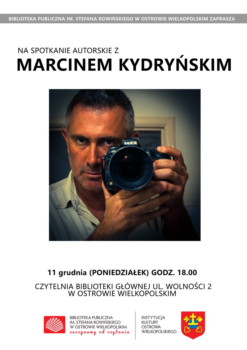 BiblRow's tweet photo. Zapraszamy na spotkanie! #bibliotekaostrow https://t.co/1lJknjdOJD