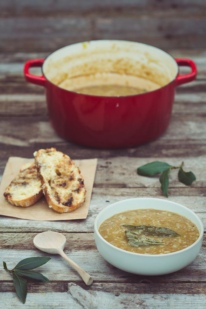 SeasonalTable's tweet photo. Onion, Leek and Bay Soup https://t.co/Ast0Kik1AM https://t.co/BdN9f14UcB