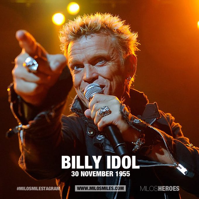 Billy Idol&rsquo;s Birthday Celebration | HappyBday.to