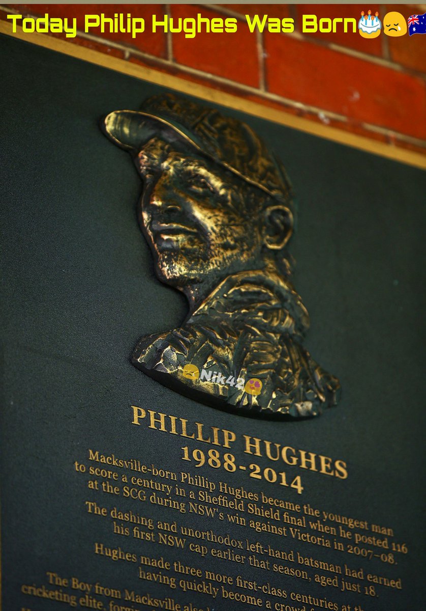australianik42's tweet photo. #HappyBirthday 😍🎂🎈🎉👏!!😢 #HappyBirthdayHughesy
#MissYou #63NotOutForever #ASHES #ph408
@MClarke23 @MelissaMF10 @davidwarner31 @VibhutiPonting @AUfangirl @ItsShrutiHoran @nikhiltait @RenaMukherjee @berniedole
@IamAsh23 @fredbunny54 @zimblondie @abhi07cricket @Ishrat154 https://t.co/5IWHKPKPkQ