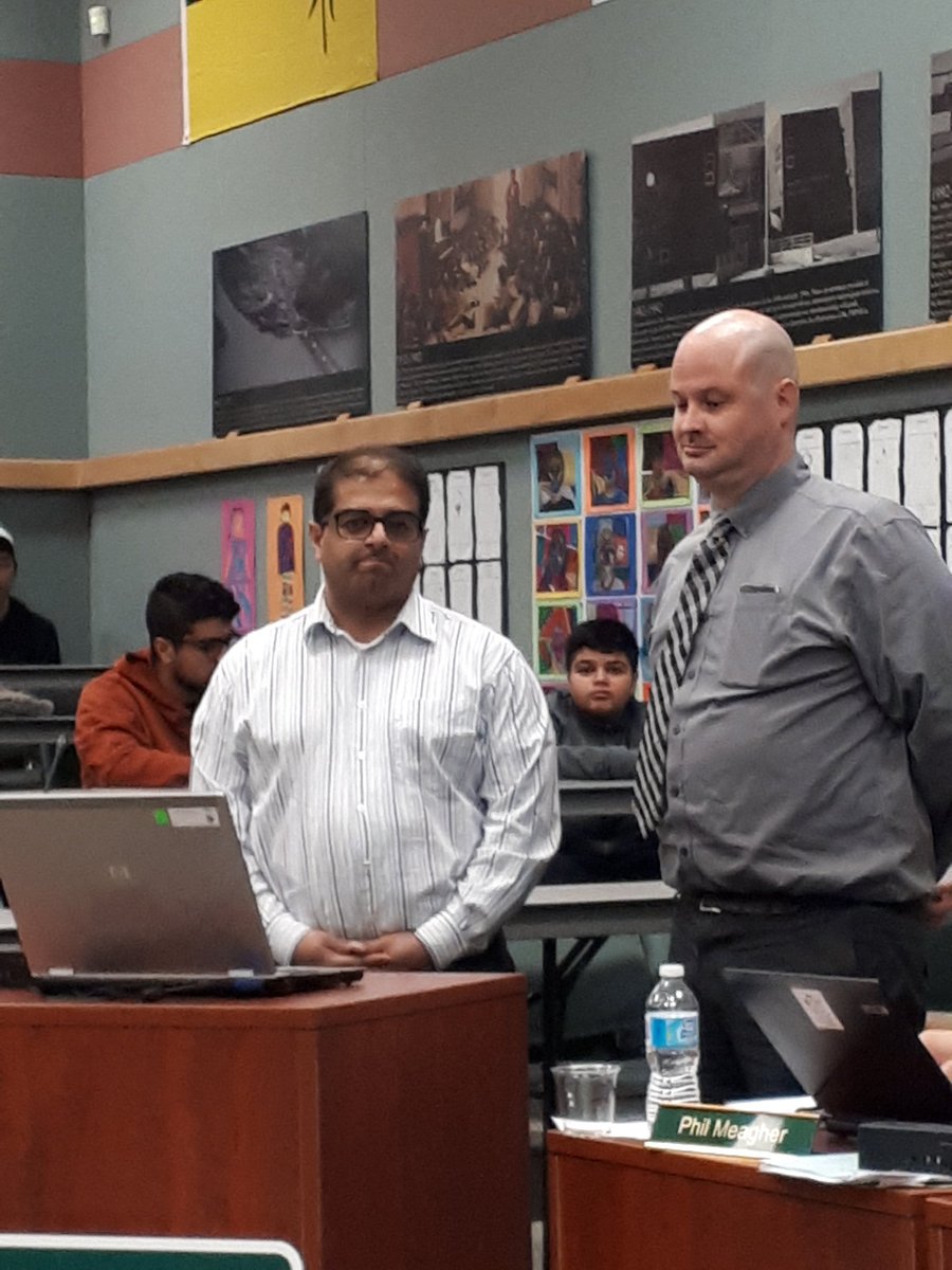 LindaMywaart's tweet image. We proudly acknowledge Ali and Rob from @FMPSDTech for the winning submission of the Alberta School Boards "Innovation and Excellence Award" for the @FMPSD Technology and Trades Academy #studentopportunity #ScienceTechnologyEngineeringArtsMath