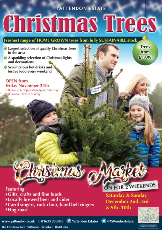 YattendonEstate's tweet photo. Yattendon Christmas Barn! Open now! #feelingfestive #christmasshopping #christmastree https://t.co/rpoyrKLcSd