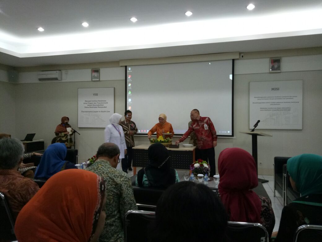 Diskominfo Kota Bandung menghadiri Peresmian Operasional Pengembangan Ruang RSUP RSHS (30/11/17)