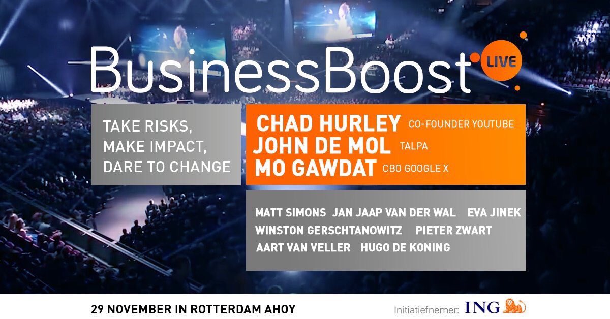 Wat een gave avond!
#BusinessBoostLive
