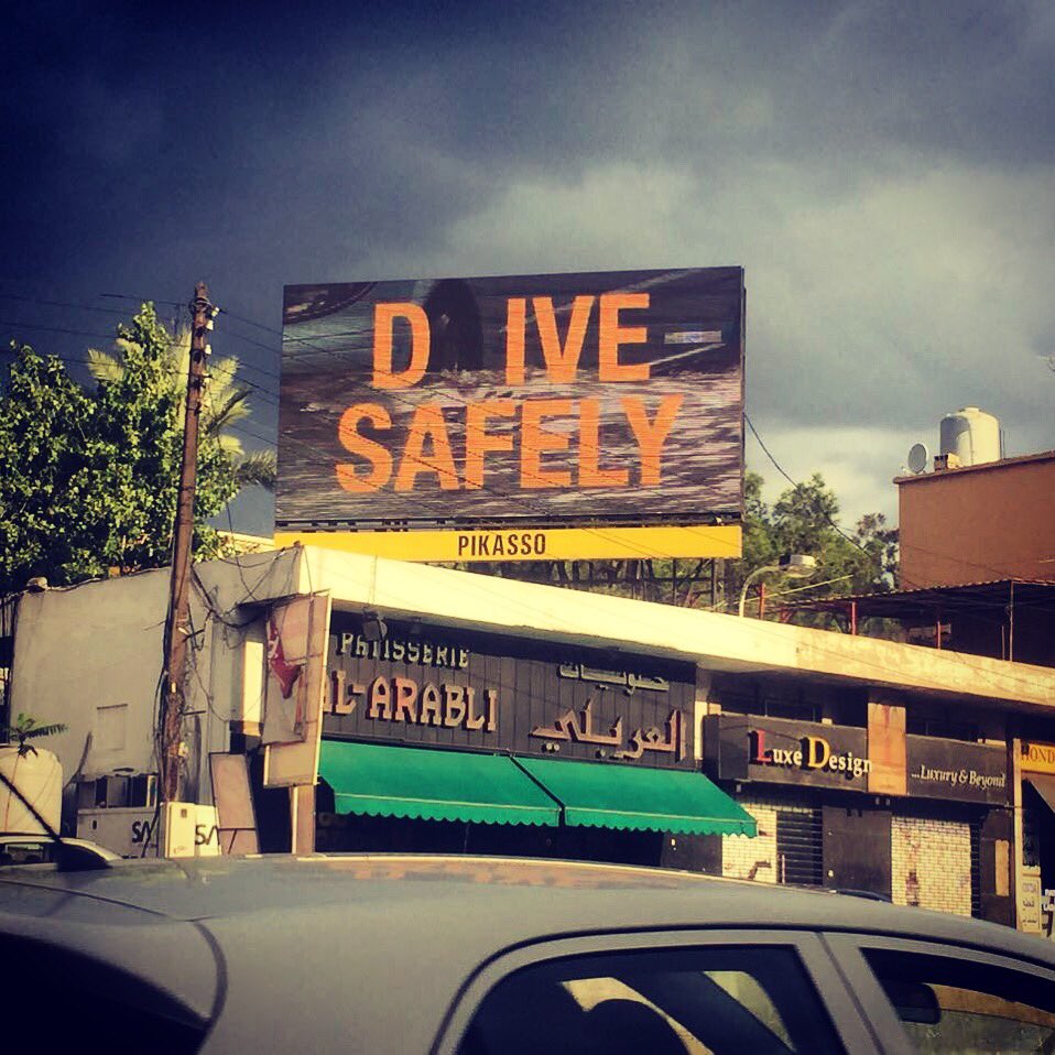 SamiSaabKteer's tweet photo. #TireSmart #DiveSafely #Phenomena #Pikasso https://t.co/bJoGRF1anC