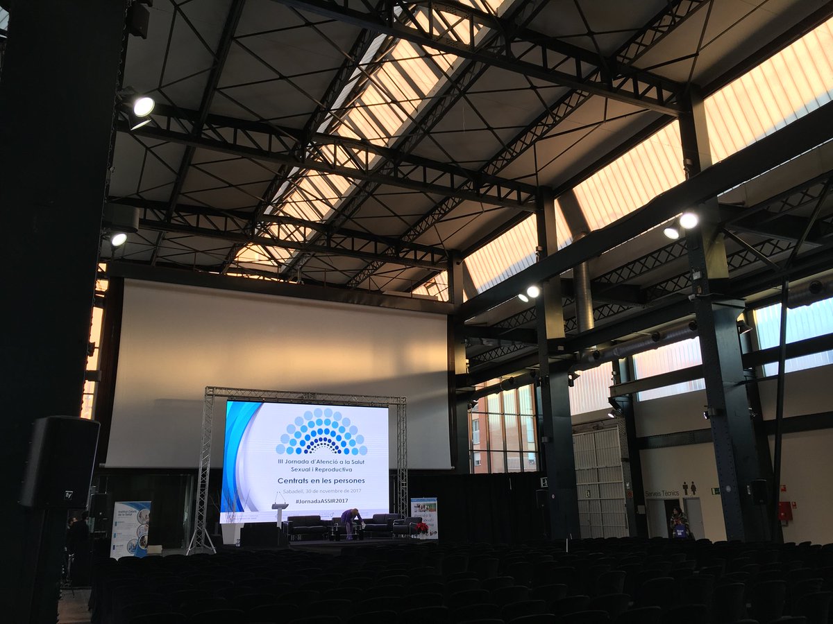 galisteas's tweet photo. Avui bolo a #Sadadell #working #JornadaASSIR2017 @FiraSabadell https://t.co/2bfC6IiI9v