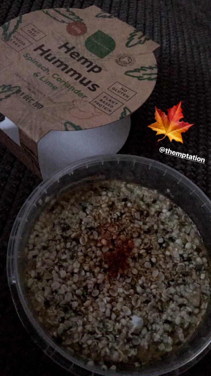 If you buy any hummus today, let it be <a href="/THemptationFood/">Themptation</a> 🍁 <a href="/WholeFoodsUK/">Whole Foods UK</a> #switchitup #hemphummus
