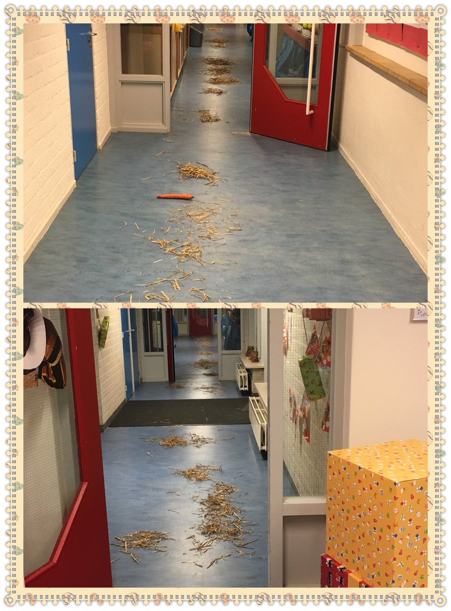 Een mysterie: Zou het paard van Sinterklaas in de school zijn geweest?