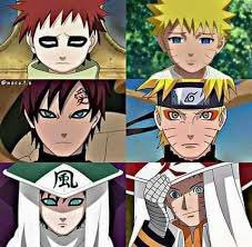RealestSasuke's tweet photo. Evolutions of Gaara and Naruto (Naruto, Shippuden, And Boruto) https://t.co/2LFOImkuzJ