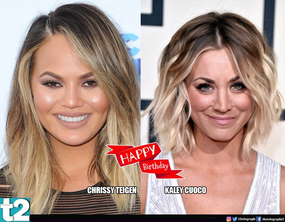 They are goofy... and they are gorgeous! Here s wishing a happy birthday to and Kaley Cuoco. 