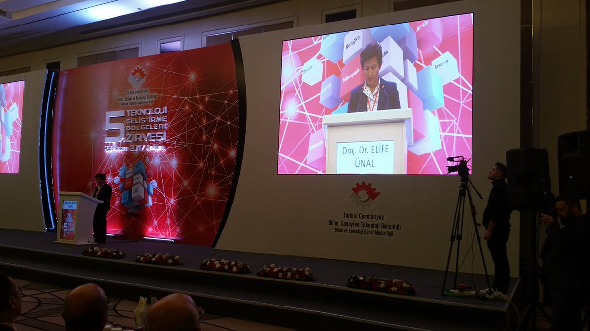 5. Teknoloji Geliştirme Bölgeleri Zirvesi
BSTB Bilim Teknoloji Genel Müdürü Elife Ünalın açılış konuşmaları