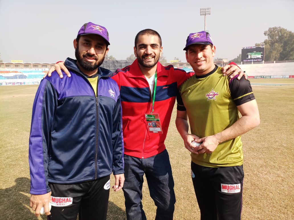 altamishjiwa's tweet photo. From the World T20 in SL to #NationalT20Cup in Pindi - Been n honor to work with u sir @REALsaeedajmal #SoLongChamp https://t.co/BqLVlYuSxw