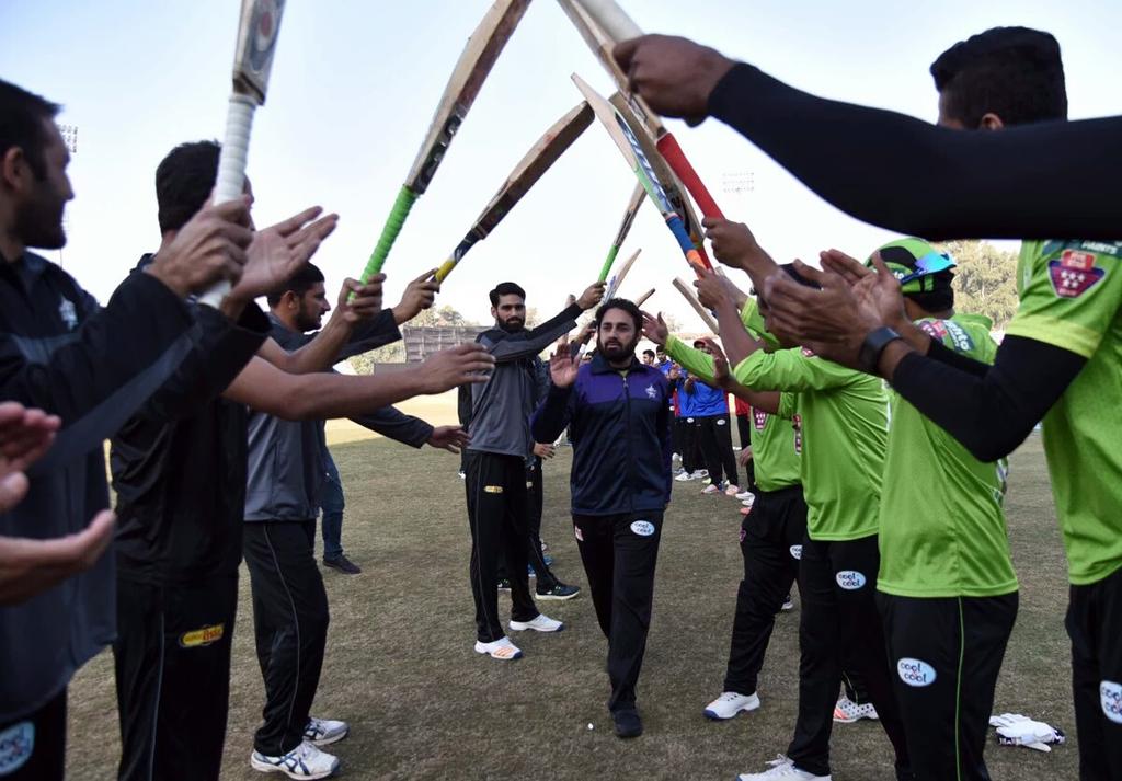 altamishjiwa's tweet photo. From the World T20 in SL to #NationalT20Cup in Pindi - Been n honor to work with u sir @REALsaeedajmal #SoLongChamp https://t.co/BqLVlYuSxw