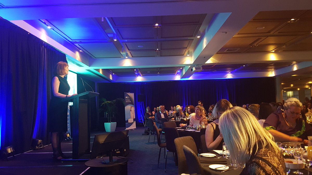matkinsonnz's tweet photo. In the words of CEO Ailsa Claire, "At last mental health is at the top table getting the awards and the recognition it deserves." #hex2017 https://t.co/raB6nltZli