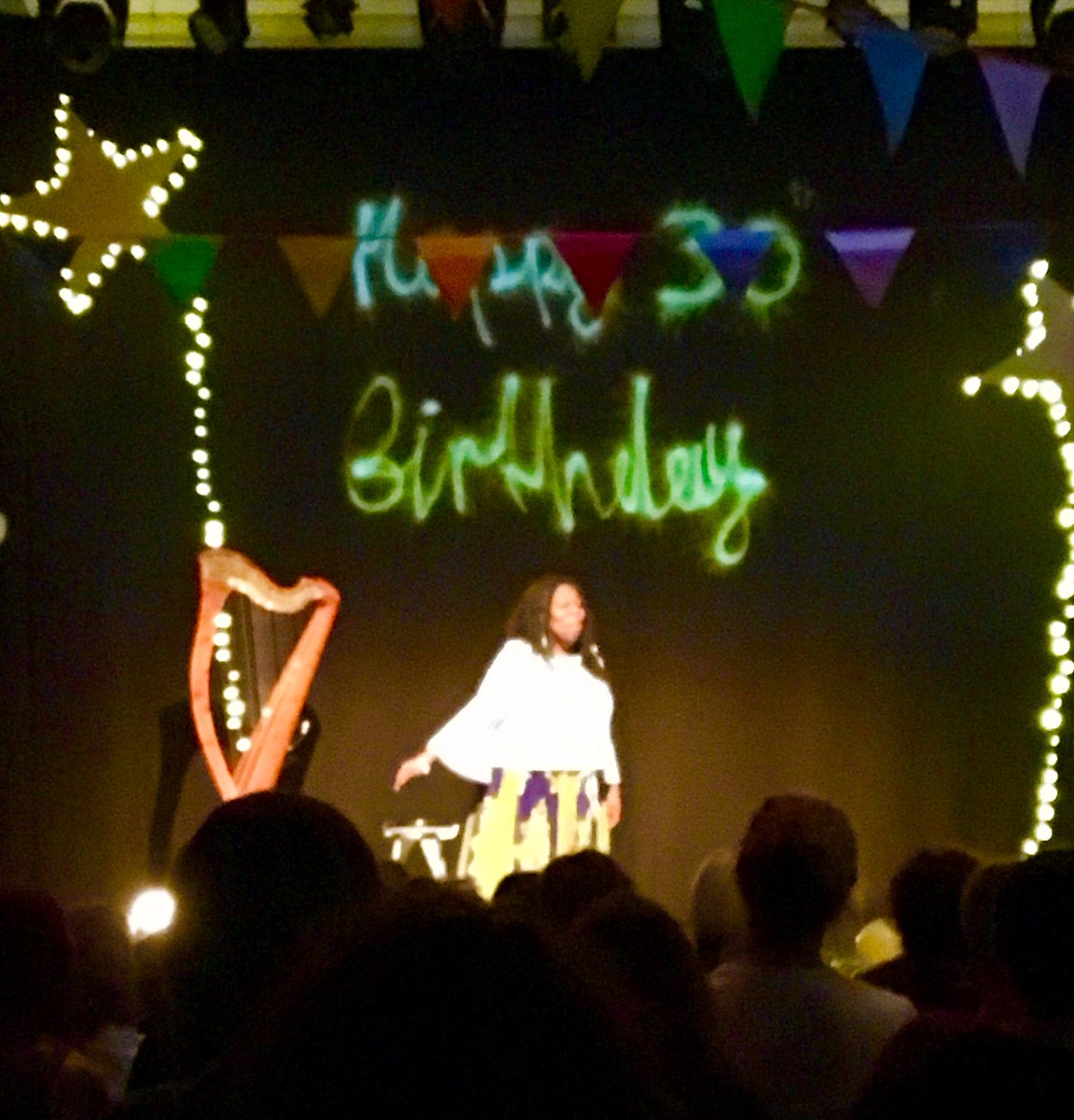 EricaWgnr's tweet photo. The great #JanBlake helping @CrickCrackClub celebrate #Happy30thBirthday @RichMixLondon - amazed and proud to get a shout out. Storytelling changed my life! https://t.co/nJossEuDCY