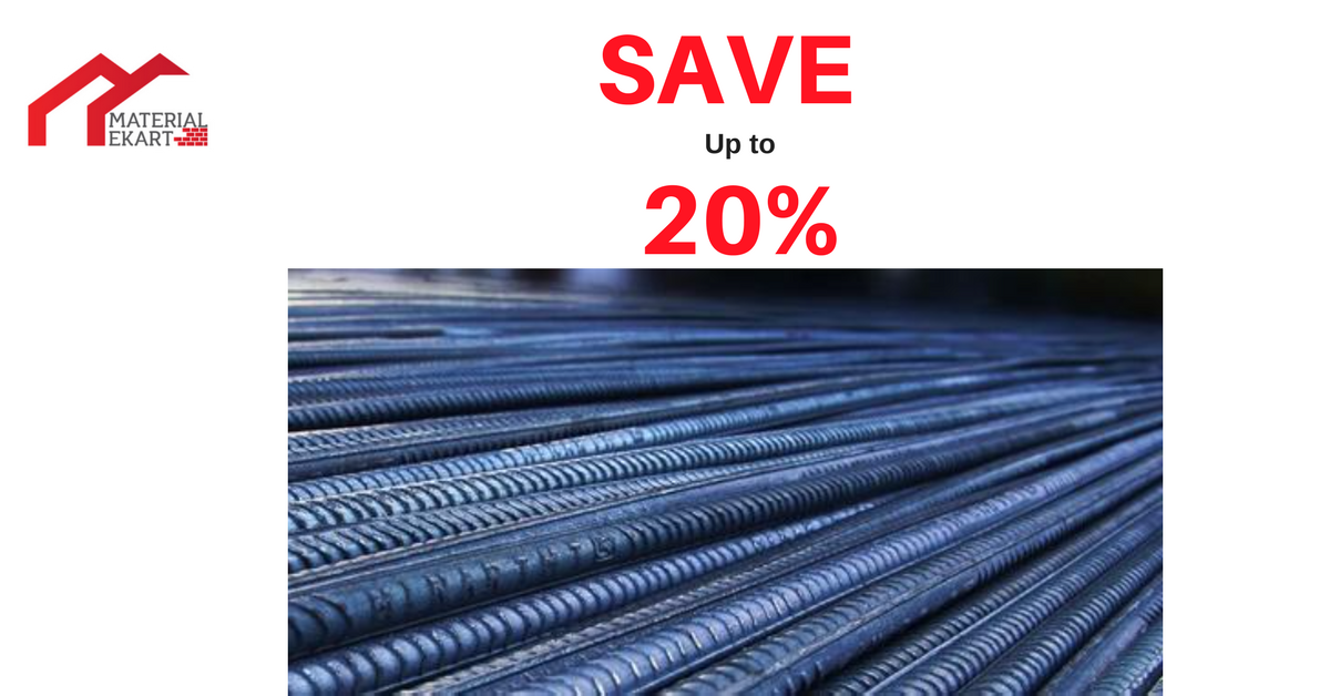 materialekart's tweet photo. SAVE up to 20% on #TMT Steel bars @materialekart 
View Original price: https://t.co/rxvousWvnq https://t.co/kmR1u3xeqS