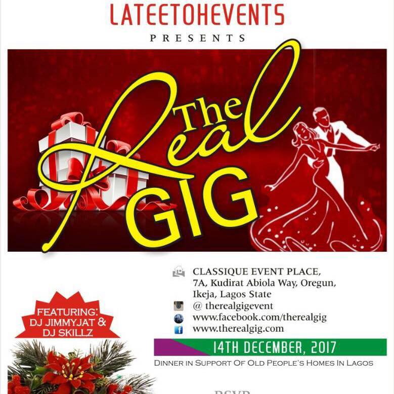 therealgigevent's tweet photo. Lateetoh Events Limited is coming through with the history making event in Lagos #TheRealGigEvent this December https://t.co/XX7SDoFuI6