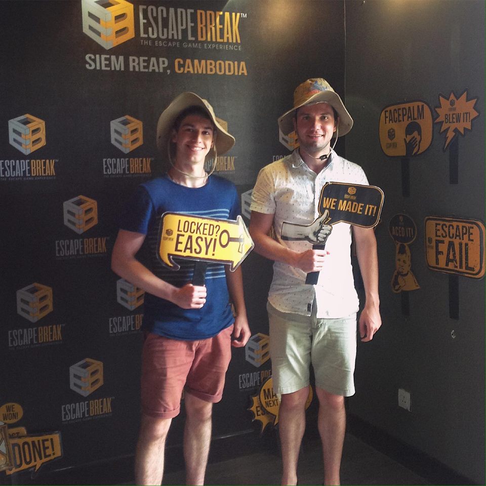 escapebreaksr's tweet photo. Team Aussie escaped one of our popular game City of temples #escapebreak #siemreap #cambodia #canuescape? #sihanoukville https://t.co/gc7ANI7lAU