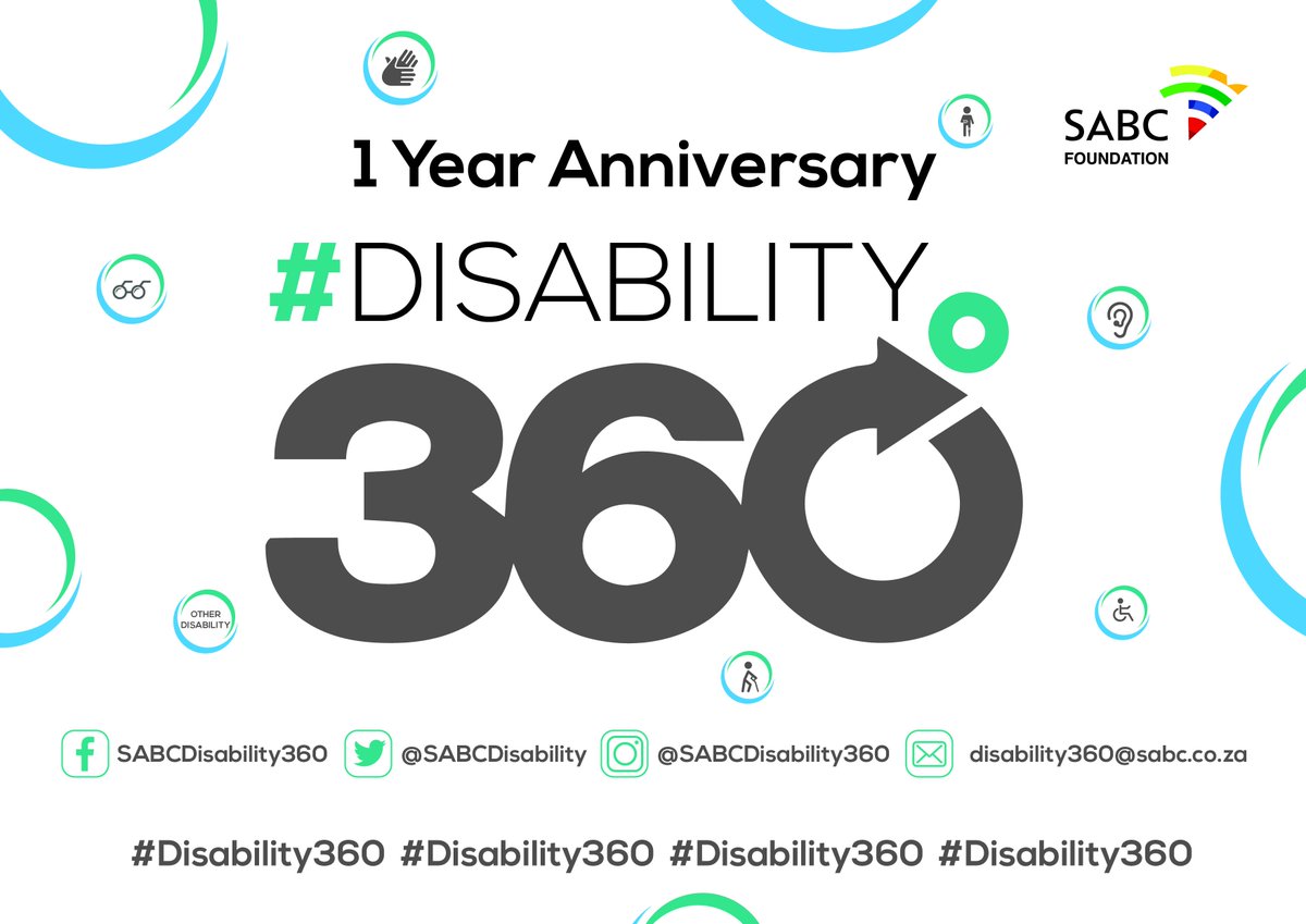 SABCDisability's tweet image. We are streaming the speeches and dialogue LIVE from the SABCDisability360 1 Year Anniversary NOW until 11:30! Watch here: facebook.com/SABCDisability…