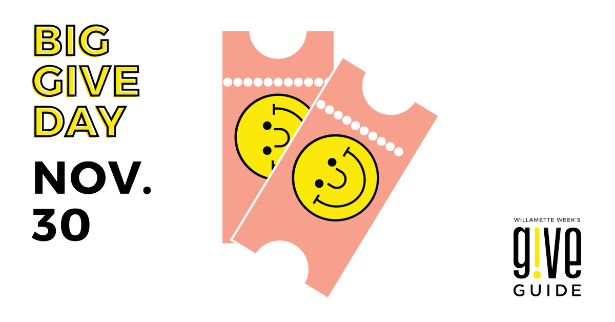 Calling all followers of <a href="/CaptainNeon/">neon_captain_2.0</a>: this <a href="/GiveGuide/">Give!Guide</a> Big Give Day is for you! Donate today +  win two VIP tickets and early entry to the Portugal the Man show at McMenamins’ Crystal Ballroom on 12/17, a free night stay at Crystal Hotel, and MORE! ow.ly/hdbd30gP7E6