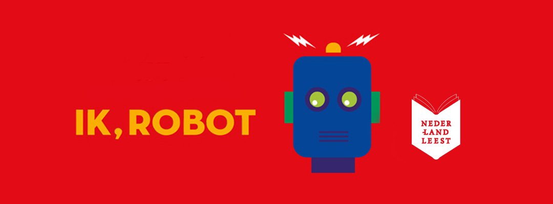 debiebschiedam's tweet photo. Laatste dag Nederland Leest 2017! "Ik, Robot" Dit boek is tot en met 30 november het Nederland Leest-cadeau, gratis voor leden én niet-leden van de #Bibliotheek #schiedam. https://t.co/jlXRyHPh0T ^MB #nederlandleest #nederlandleest2017 #ikrobot #irobot #gratisboek #gratis #boek https://t.co/sEJTnTHgJM