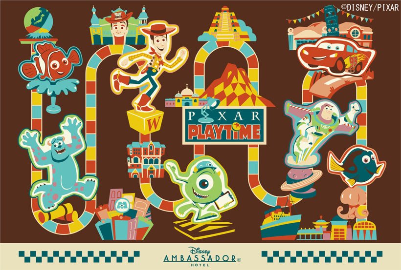 東京ディズニーリゾートpr 公式 ディズニーアンバサダーホテルでは 18年1月11日より 東京ディズニーシーのスペシャルイベントと連動した ピクサー プレイタイム を開催 宿泊者には ホテルオリジナルデザインの滞在記念カードやポストカードなど 東京ディズニーリゾートpr 公式 ディズニーアンバサダーホテルでは 18年1月11日より 東京ディズニーシーのスペシャルイベントと連動した ピクサー プレイタイム を開催 宿泊者には ホテルオリジナルデザインの滞在記念カードやポストカードなど