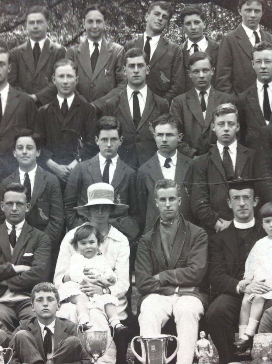 ReptonArchives's tweet image. Overjoyed to have identified one of my favourite authors, Christopher Isherwood, (Hall 1919) on a house photograph from 1921 (3 rows down, 3rd from left). My heartfelt thanks to Don Bachardy and the Christopher Isherwood Foundation for confirming it. @IsherwoodFdn